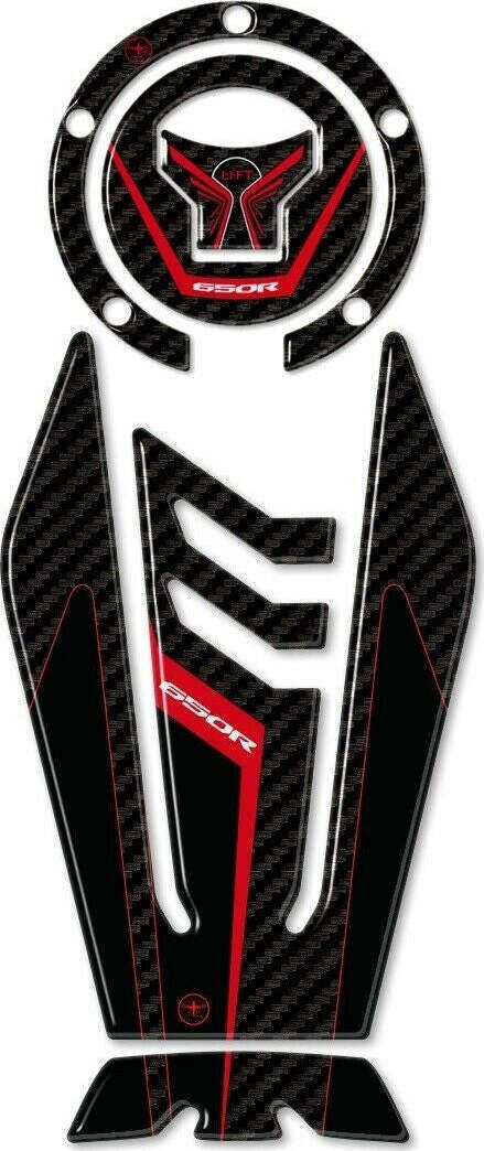 PARASERBATOIO-e-PROTEZIONE-TAPPO-in-GEL-compatibile-moto-CBR-650-R-HONDA-CBR650R