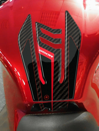 PARASERBATOIO-e-PROTEZIONI-LATERALI-3D-compatibili-CBR-650-R-MOTO-HONDA-CBR650R