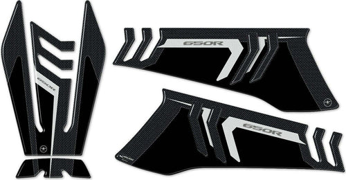 PARASERBATOIO-e-PROTEZIONI-LATERALI-3D-compatibili-x-CB-650-R-MOTO-HONDA-CB650R