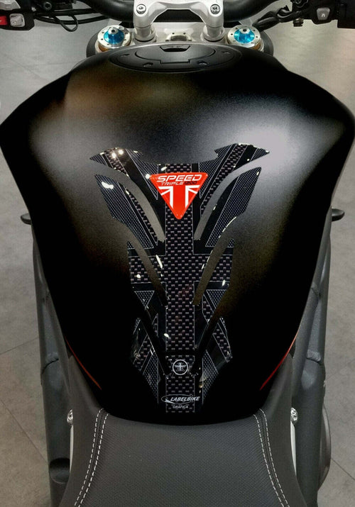 Paraserbatoio-gel-3D-per-moto-compatibile-Triumph-Speed-Triple-1200-union-jack