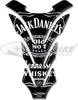 PARASERBATOIO-Jack-Daniel's-ADESIVI-3D-in-RESINA-Protezione-SERBATOIO-MOTO-Nero