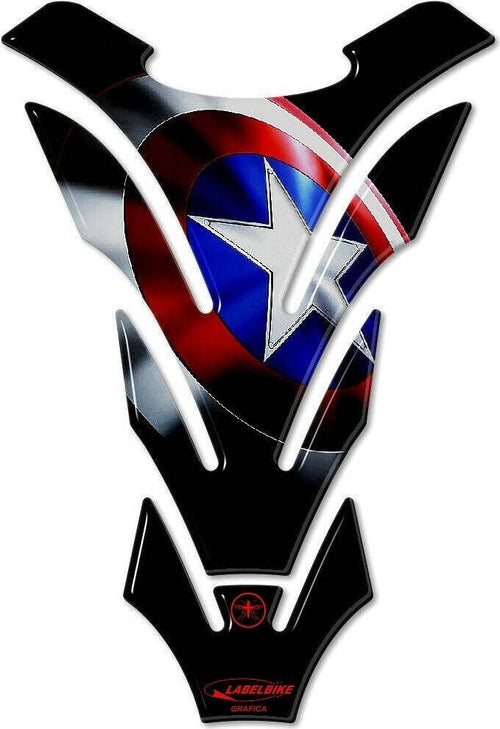 PARASERBATOIO-MOTO-in-resina-gel-3D-CAPTAN-AMERICA-THE-AVENGERS-CAPITAN-AMERICA