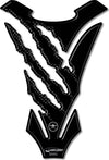 Paraserbatoio-Neutro-Adesivi-Per-Serbatoio-Moto-In-Resina-3D-Graffi-Tigre-Nero