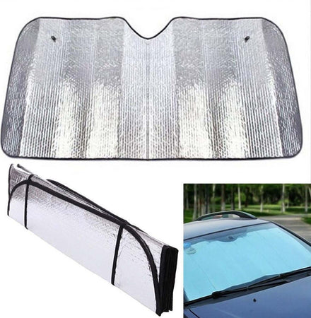 Parasole Parabrezza Metallico Per Auto Con Ventose Cruscotto Sole Caldo 130x60 Auto e Moto/Accessori per auto/Parasole/Parabrezza Trade Shop italia - Napoli, Commerciovirtuoso.it