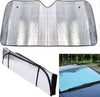 Parasole-Parabrezza-Metallico-Per-Auto-Con-Ventose-Cruscotto-Sole-Caldo-130x60
