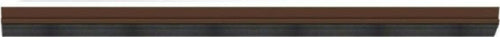 Paraspifferi-Sottoporta-Adesivo-In-Pvc-Marrone-Con-Gomma-100cm-Guarnizione-Porta