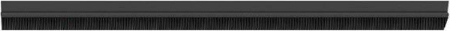 Paraspifferi-Sottoporta-Adesivo-In-Pvc-Nero-Con-Spazzola-100cm-Guarnizione-Porta