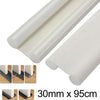 Paraspifferi Sottoporta Per Porte 95 Cm Doppia Guarnizione Antirumore Bianco Fai da te/Ferramenta/Ferramenta e serrature per porte/Paraspifferi e guarnizioni Trade Shop italia - Napoli, Commerciovirtuoso.it