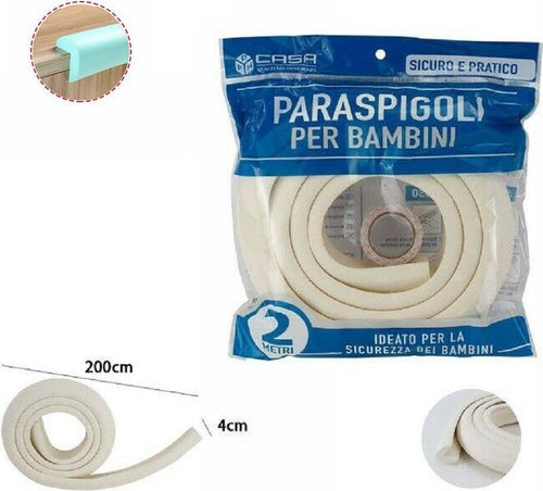 Paraspigoli Sicurezza Bordo Tavolo Coprispigoli Bambini Neonati 2mt Bianca 69633 Casa, arredamento e bricolage > Bricolage e fai da te > Antinfortunistica Trade Shop italia - Napoli, Commerciovirtuoso.it