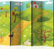 Paravento-A-path-to-a-magical-castle-II-[Room-Dividers]