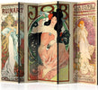 Paravento-Alphonse-Mucha.-Women's-II-[Room-Dividers]