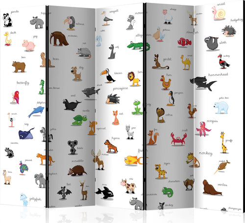 Paravento-animals-(for-children)-II-[Room-Dividers]