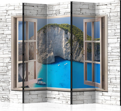 Paravento-Azure-Paradise-II-[Room-Dividers]