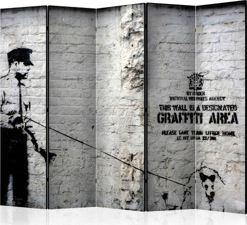 Paravento-Banksy-Graffiti-Area-II-[Room-Dividers]