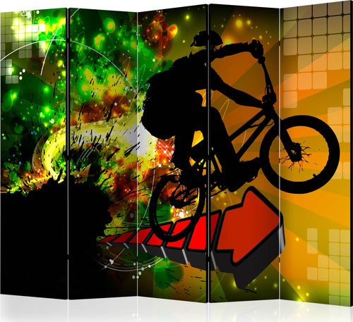 Paravento-Bicycle-Tricks-II-[Room-Dividers]