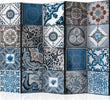Paravento-Blue-Arabesque-II-[Room-Dividers]