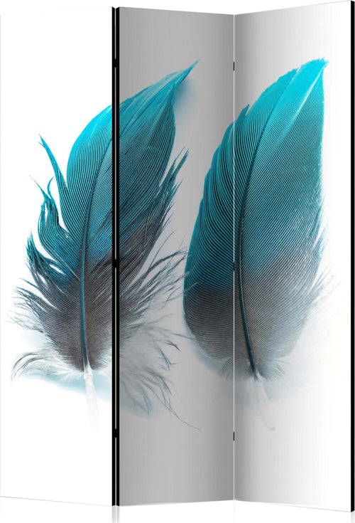 Paravento-Blue-Feathers-[Room-Dividers]