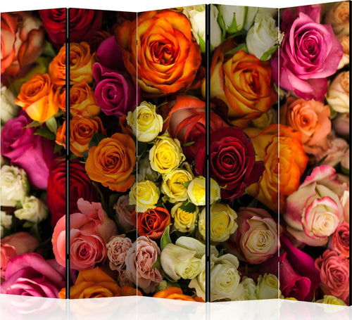 Paravento-Bouquet-of-Roses-II-[Room-Dividers]