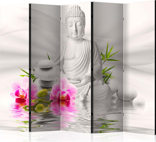 Paravento-Buddha-and-Orchids-II-[Room-Dividers]