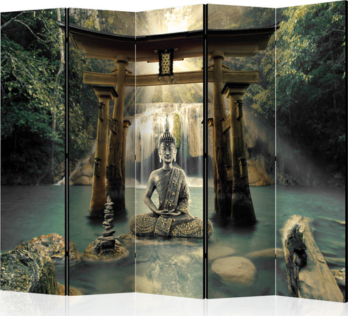 Paravento-Buddha-Smile-II-[Room-Dividers]