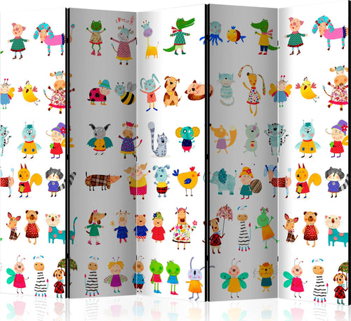 Paravento-Cartoon-Pets-II-[Room-Dividers]
