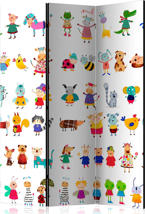 Paravento-Cartoon-Pets-[Room-Dividers]