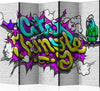 Paravento-City-Jungle-graffiti-II-[Room-Dividers]
