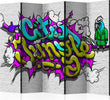 Paravento-City-Jungle-graffiti-II-[Room-Dividers]