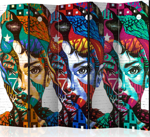 Paravento-Colorful-Faces-II-[Room-Dividers]