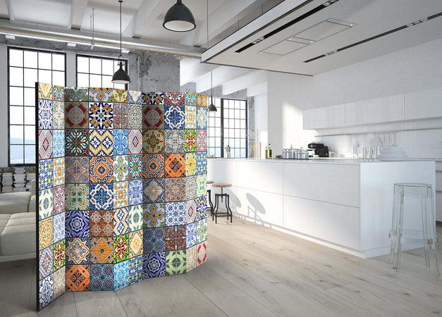 Paravento-Colorful-Mosaic-II-[Room-Dividers]