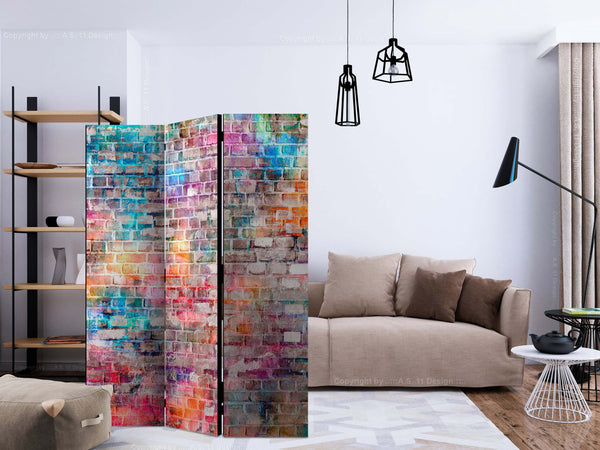 Paravento-Colourful-Brick-[Room-Dividers]