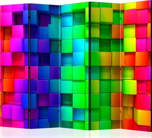 Paravento-Colourful-Cubes-II-[Room-Dividers]