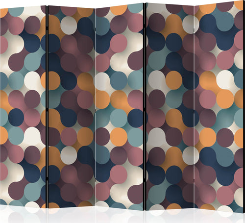 Paravento-Colourful-Particles-II-[Room-Dividers]