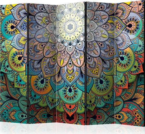 Paravento-Colourful-Stained-Glass-II-[Room-Dividers]