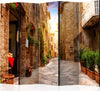 Paravento-Colourful-Street-in-Tuscany-II-[Room-Dividers]