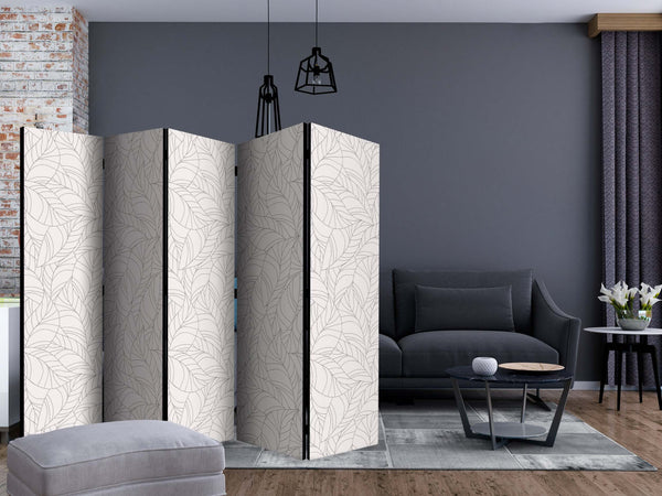 Paravento-Colourless-Leaves-II-[Room-Dividers]