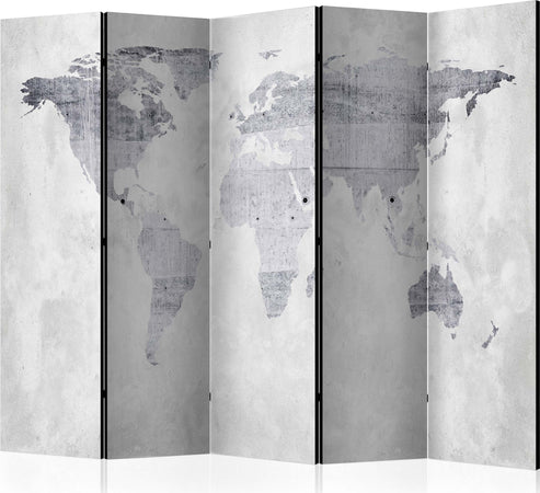Paravento-Concrete-Map-[Room-Dividers]