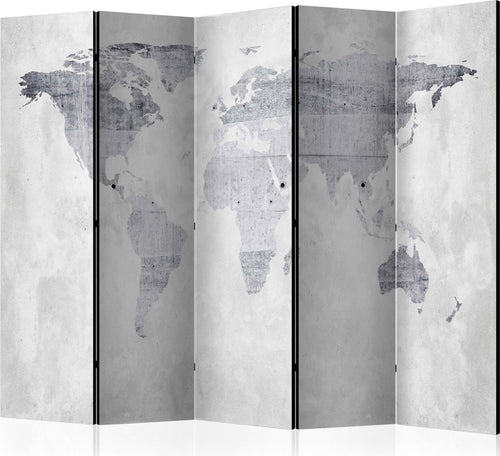 Paravento-Concrete-Map-[Room-Dividers]