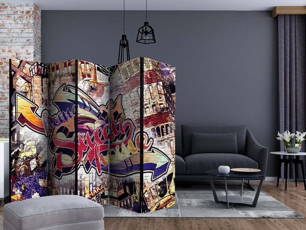 Paravento-Cool-Graffiti-II-[Room-Dividers]