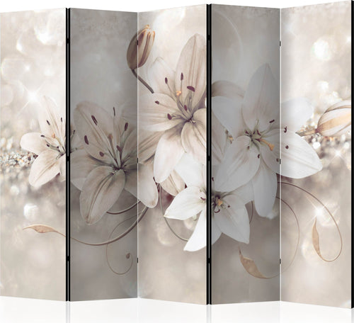 Paravento-Diamond-Lilies-II-[Room-Dividers]