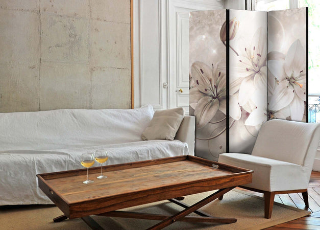 Paravento-Diamond-Lilies-[Room-Dividers]