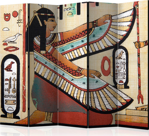 Paravento-Egyptian-motif-II-[Room-Dividers]