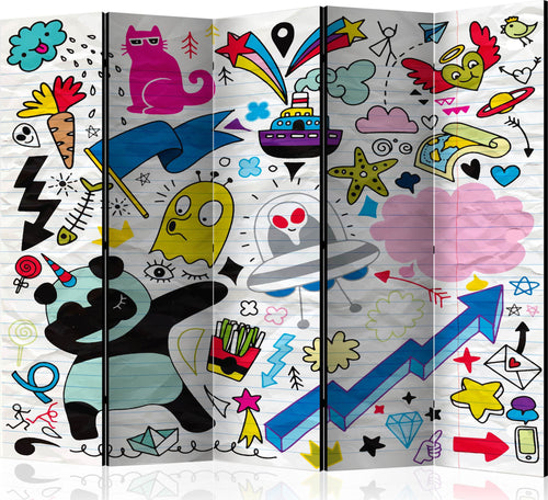 Paravento-Energetic-Panda-II-[Room-Dividers]