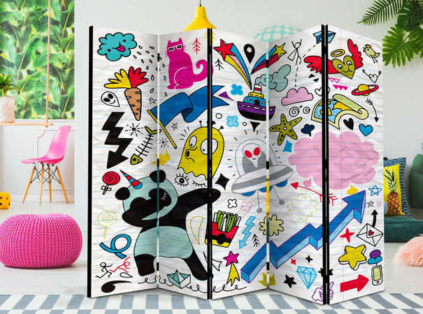 Paravento-Energetic-Panda-II-[Room-Dividers]