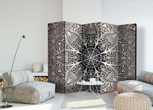 Paravento-Feathers-(Pink)-II-[Room-Dividers]