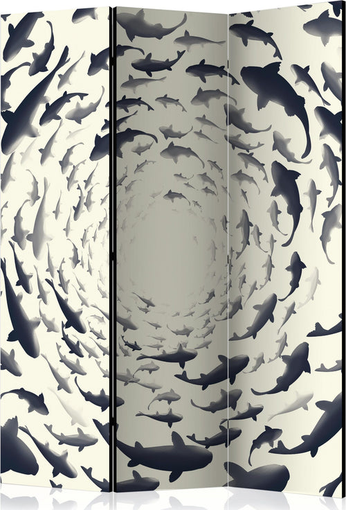 Paravento-Fish-Swirl-[Room-Dividers]