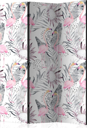 Paravento-Flamingos-and-Twigs-[Room-Dividers]