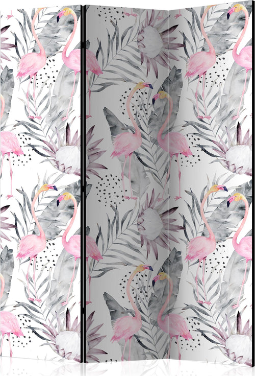 Paravento-Flamingos-and-Twigs-[Room-Dividers]
