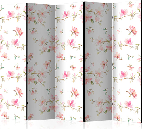 Paravento-Fresh-Magnolias-II-[Room-Dividers]