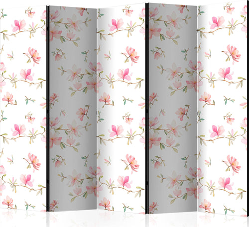 Paravento-Fresh-Magnolias-II-[Room-Dividers]